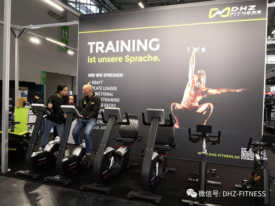 DHZ Fitness Hauv 32Nd FIBO World Fitness Event Hauv Cologne Lub Tebchaws Yelemees15